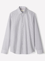 Tailored-Fit Dress Shirt with Micro Geo Print