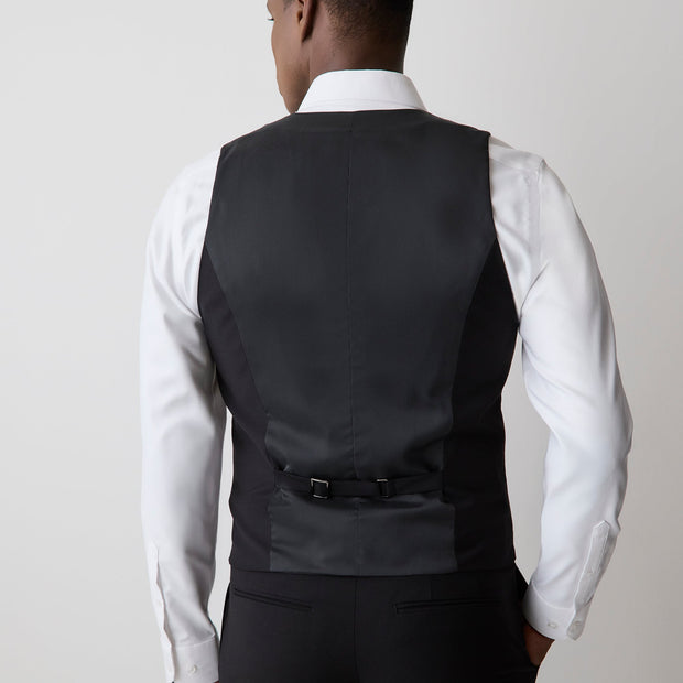 Wool-Blend Suiting Vest