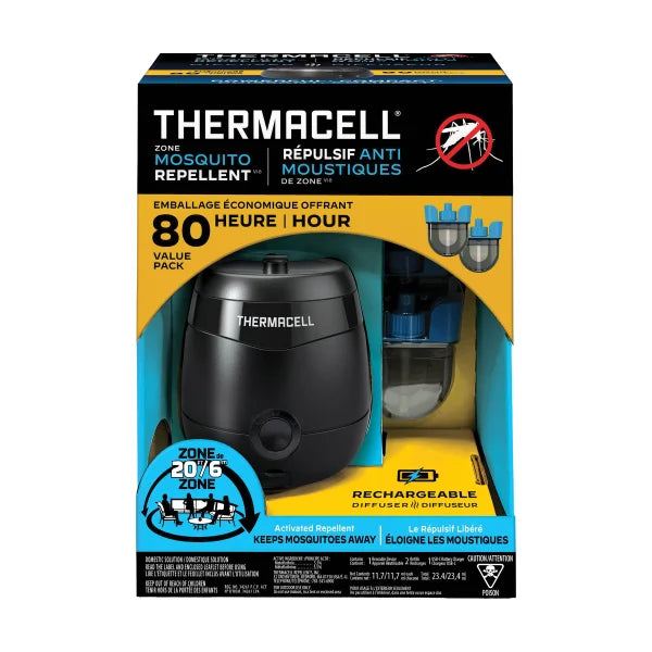 Thermacell Recharegable Repeller with 80 Hours of Mosquito Protection