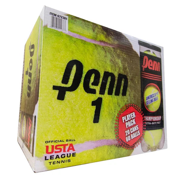 Penn Championship Tennis Ball, 60 Balls
