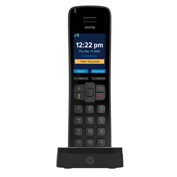 Ooma Telo Air Internet Home Phone Service with 3 Cordless Handsets