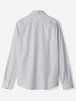 Tailored-Fit Dress Shirt with Micro Geo Print