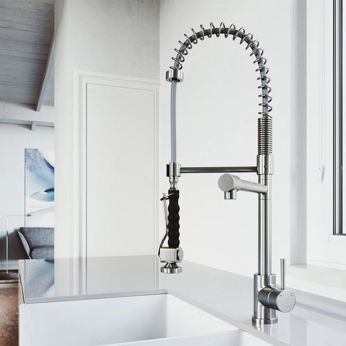 VIGO Zurich Pull-down Sprayer Kitchen Faucet