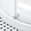 OVE Decors Aria Round Corner Shower Enclosure with Base