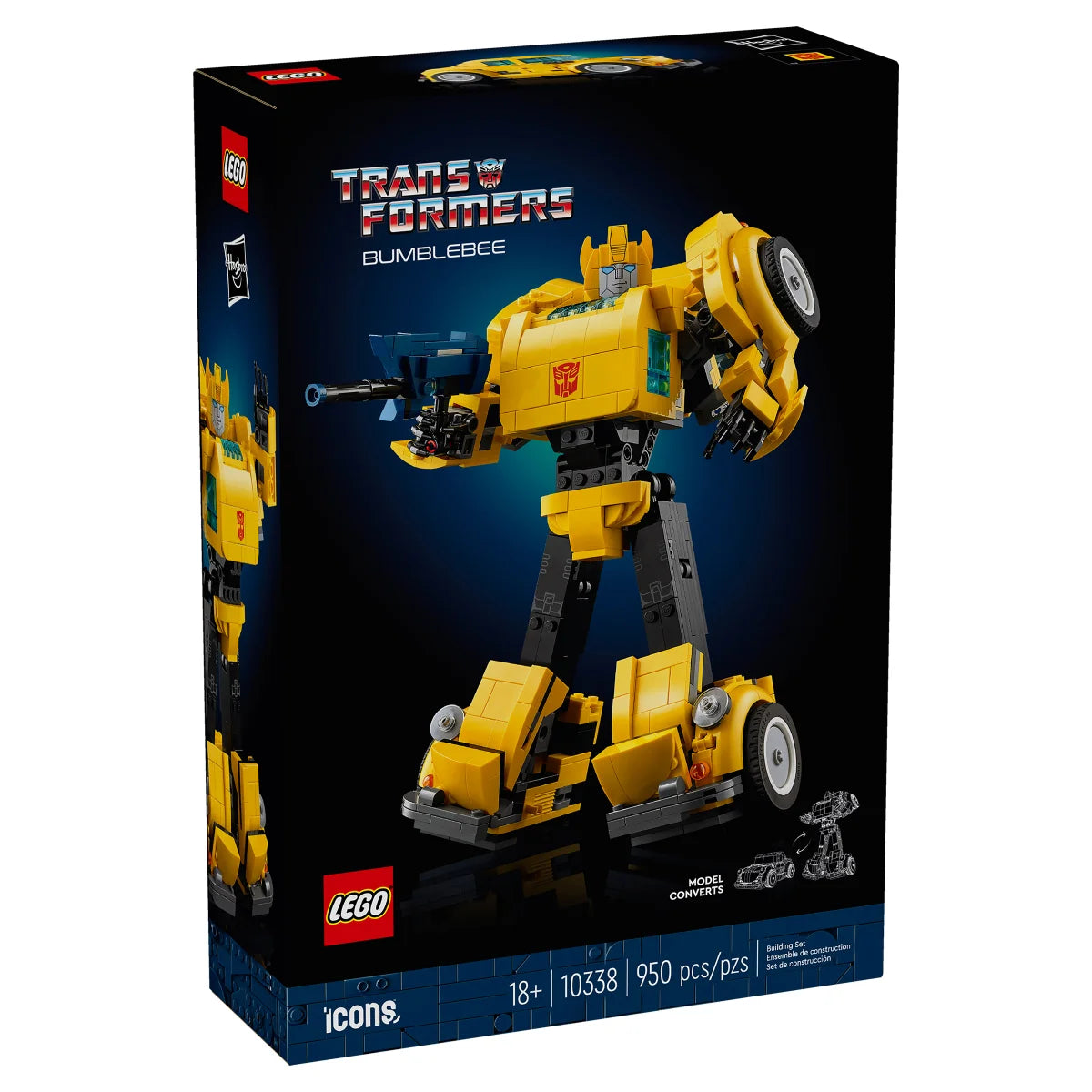 LEGO Icons Transformers Bumblebee Set