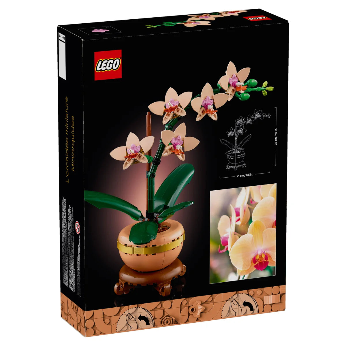 LEGO Botanicals Mini Orchid Building Set for Adults