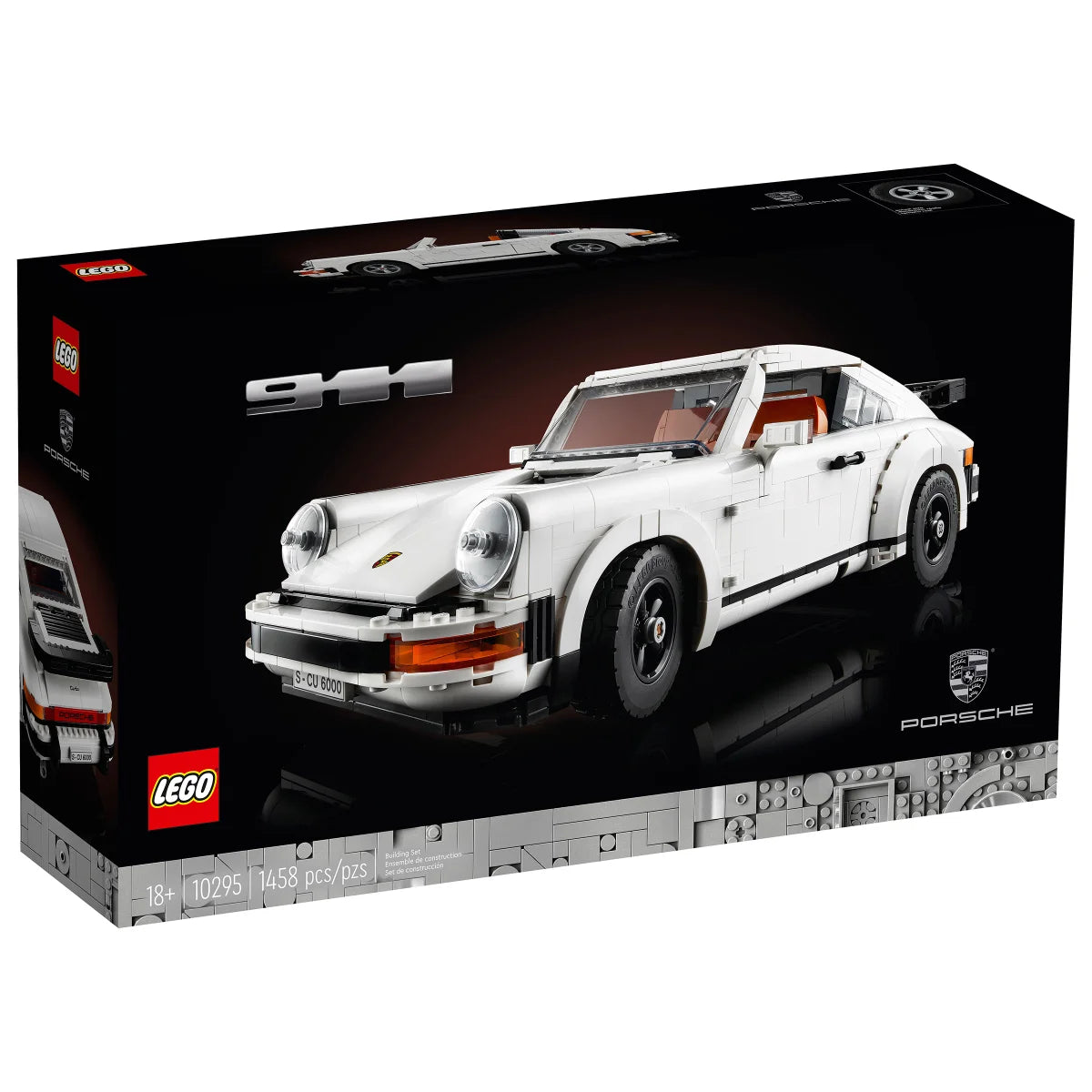 LEGO Icons Porsche 911 Building Kit with Bonus LEGO Speed Champions 1970 Ferrari 512 M