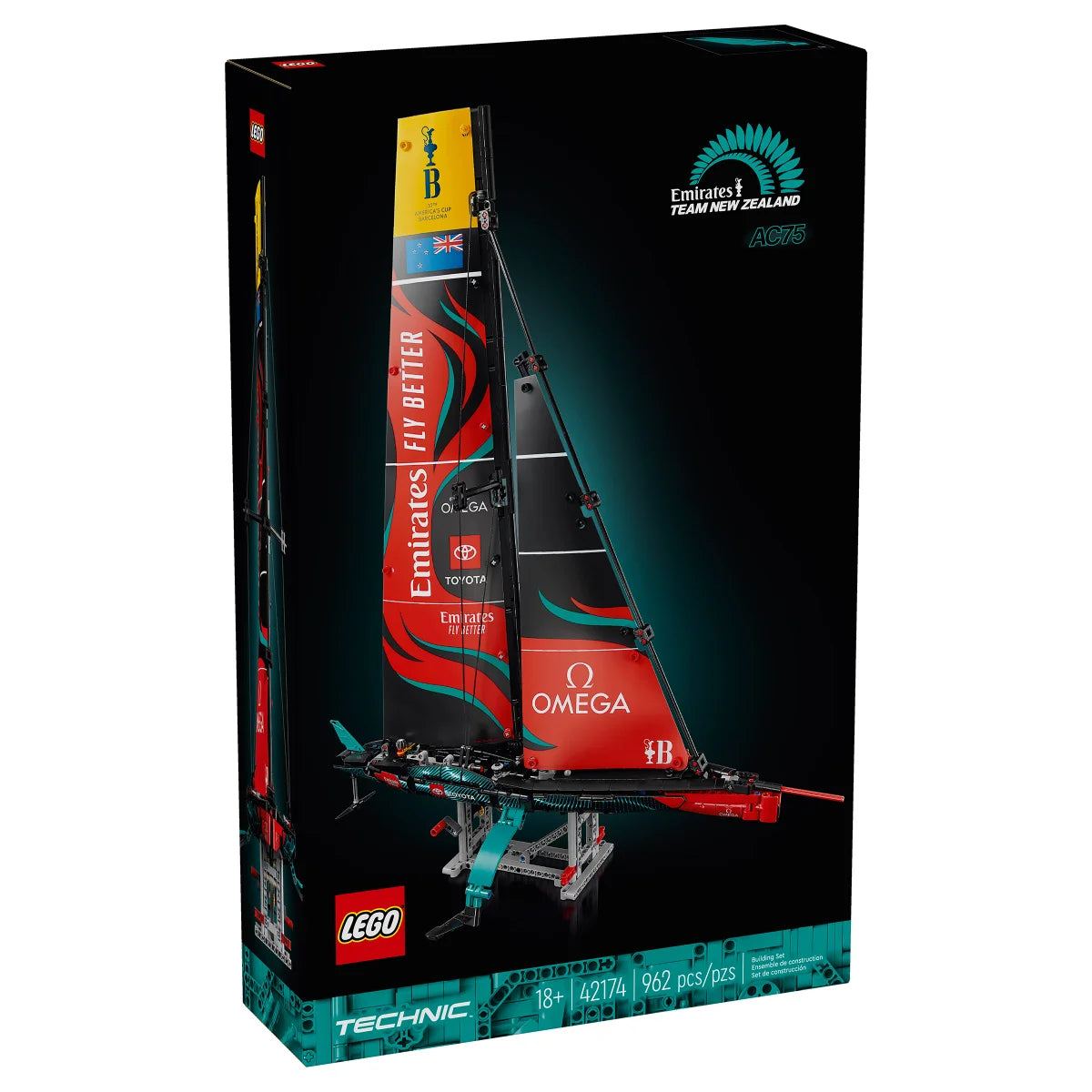 LEGO Technic Emirates Team New Zealand AC75 Yacht Building Set