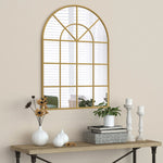 Appollo Harley Modern 71 cm x 105 cm (28 in. x 41.5 in.) Window Metal Framed Mirror