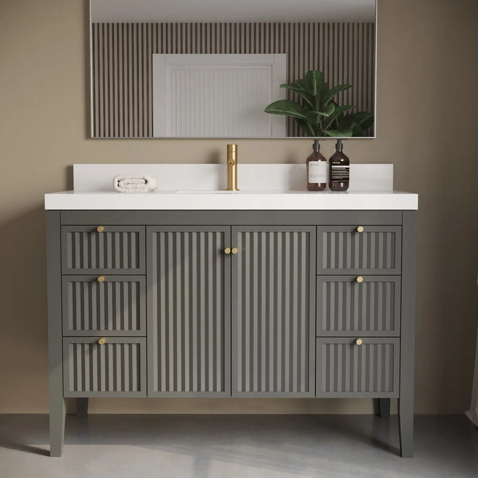 Forestmade Davos Bathroom Vanity in Grey