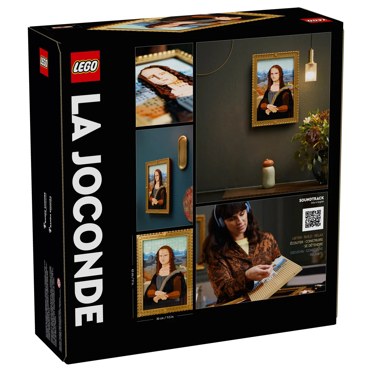 LEGO Art Mona Lisa Wall Art Building Set
