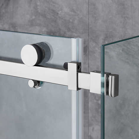 OVE Kelsey 48 in. x 32 in. Corner Shower Kit with Base