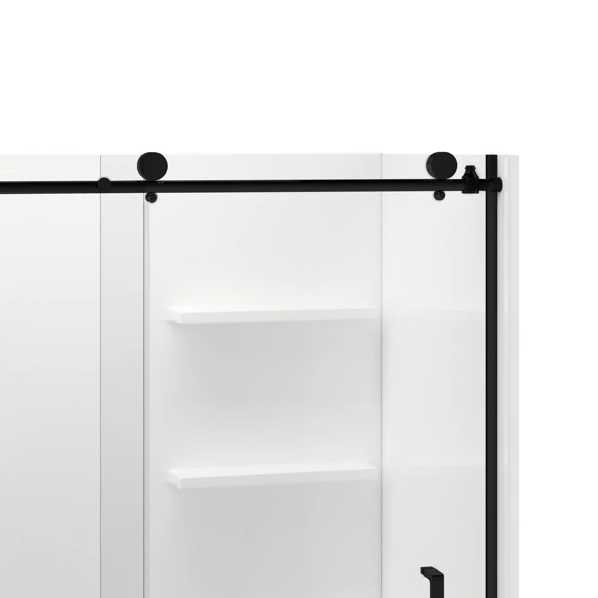 Appollo Cameron 32 in. x 60 in. Skirted Bathtub with Shower Doors and Wall Kit, Left Drain