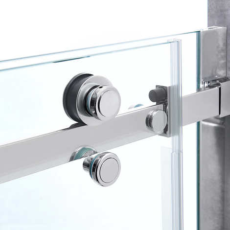 OVE Decors Kelsey 48 in. Sliding Glass Shower Door with Hardware