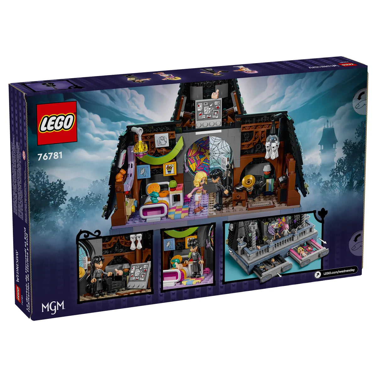 LEGO Wednesday: Wednesday & Enid’s Dorm Room Building Set with Dolls