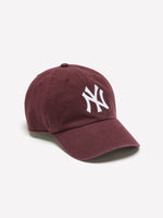 Burgundy Classic '47 Clean Up Cap - NY Yankees