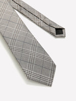 Regular Tie with Checkered Pattern