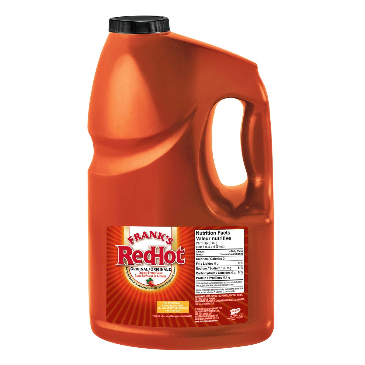 Frank’s RedHot Original Cayenne Pepper Sauce 3.78 L