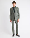 Slim-Fit Green Suit Blazer