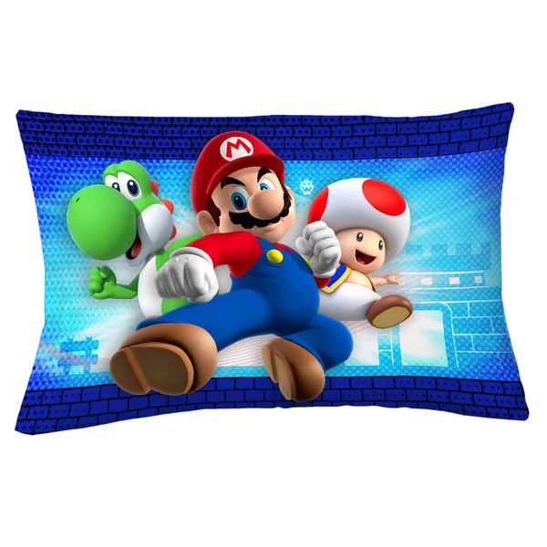 Super Mario 4-piece Twin Bedding Set