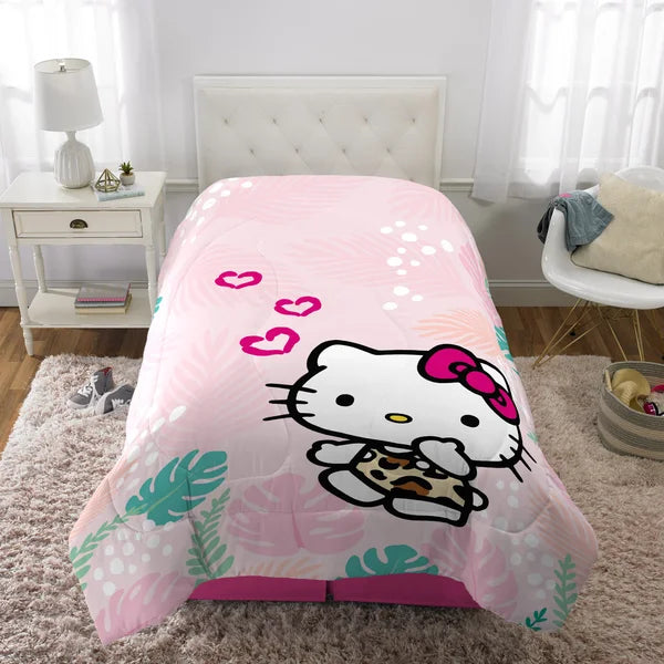 Hello Kitty 4-piece Twin Bedding Set
