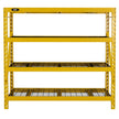 CAT 4-Level Industrial Shelving Unit 77 in. x 24 in.