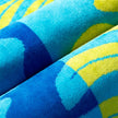 Aloha & Hexagones Blues Jacquard Beach Towel, 2-pack
