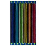Sunshine & Seahorse Parade Jacquard Beach Towel, 2-pack
