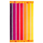 Sunshine & Seahorse Parade Jacquard Beach Towel, 2-pack
