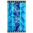 Colourful Waves & Turtle Dream Jacquard Beach Towel, 2-pack