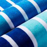 Cool Puppies & Bahamas Stripes Jacquard Beach Towel, 2-pack