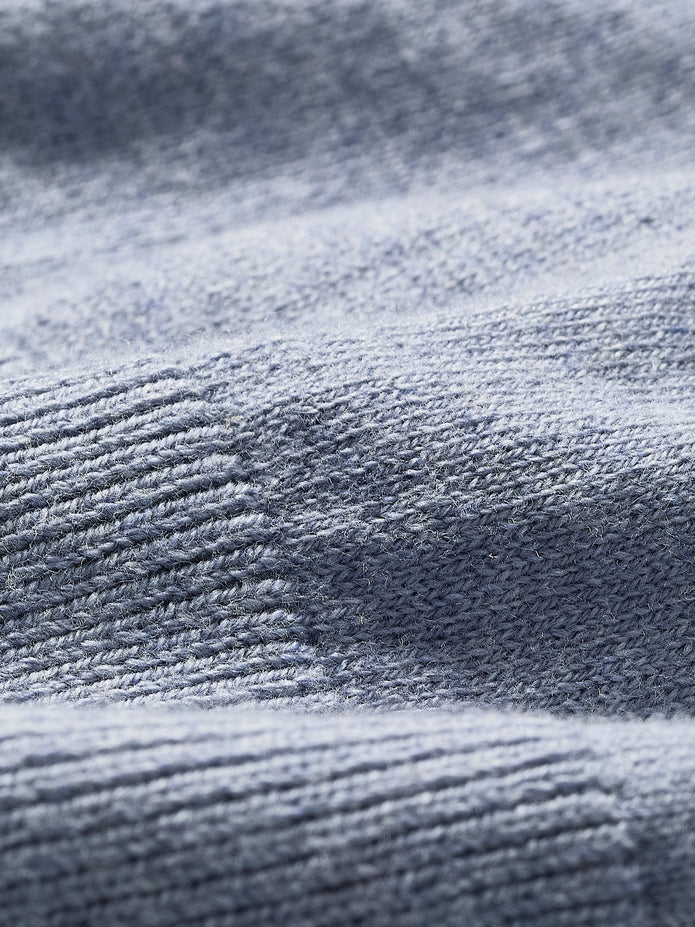 Long-Sleeve Polo Sweater