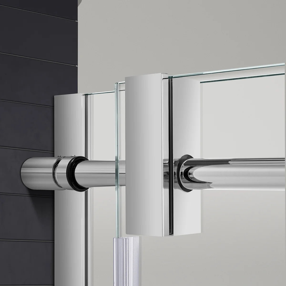 OVE Decors Dayton Frameless Glass Alcove Shower Door