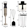Kenmore Immersion Hand Blender with Food Chopper and Whisk