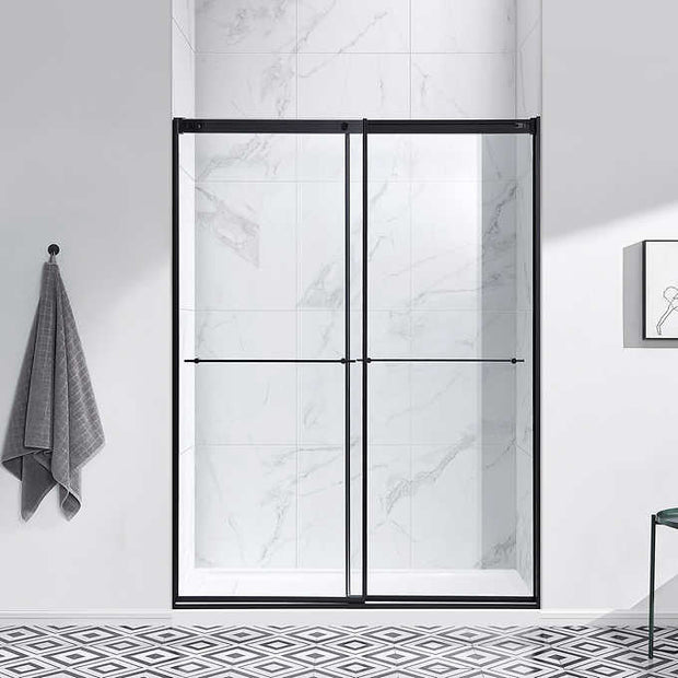 OVE Ivy 60 in. Framed Sliding Shower Door