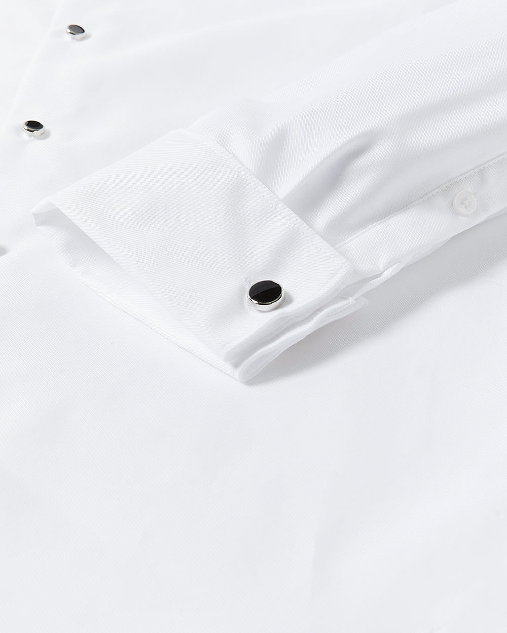 White Tuxedo Dress Shirt
