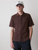 Slim-Fit Short-Sleeve Piqué-Knit Shirt