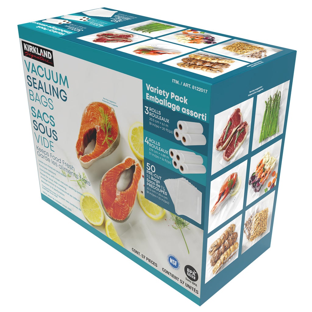 Kirkland Signature Vacuum Sealing Bags, Assortment Pack