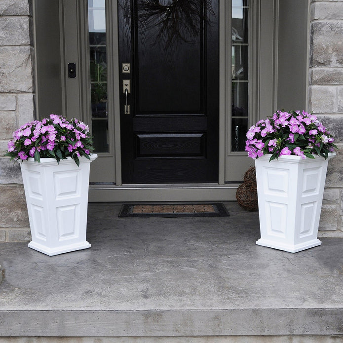 Wyndham 24 in. Tall Planter, 2-pack