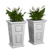 Wyndham 24 in. Tall Planter, 2-pack