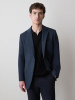 Slim Fit Knit Blazer