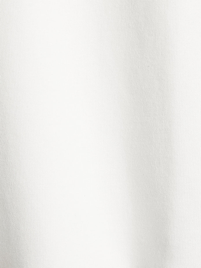 Short-Sleeve Crew-Neck Ribbed Basic Tee