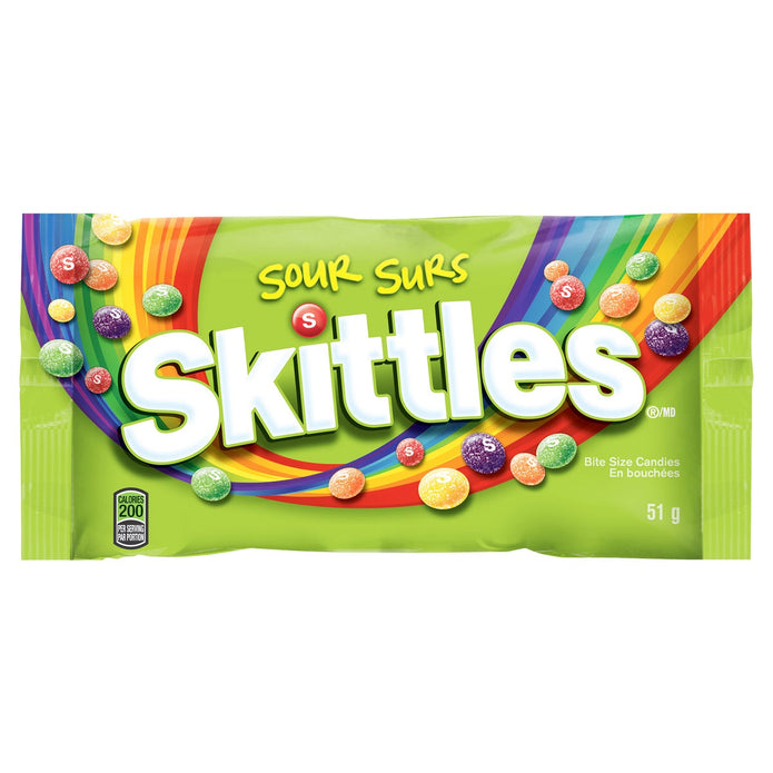 Skittles Sour Candy, 24-Count