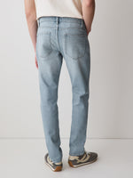 Slim-Fit Light-Wash Jeans