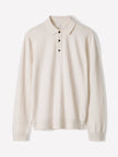 Long-Sleeve Polo Sweater