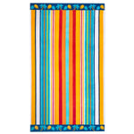 Beach Stripes & Crab Jacquard Beach Towel, 2-pack