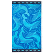 Modern Chevron & Whales Jacquard Beach Towel, 2-pack