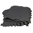 Rubber King Challenger Series Interlocking Floor Tiles, 10-pack