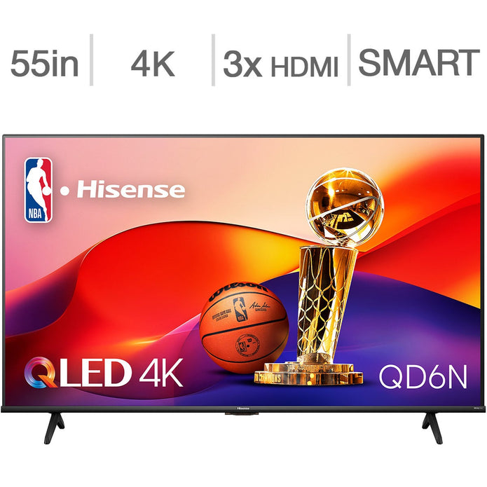 Hisense 55" Class - QD6N Series - 4K UHD QLED TV
