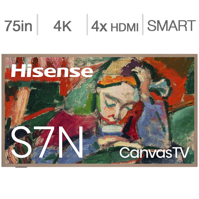 Hisense 75" Class - Canvas Series - 4K UHD QLED TV